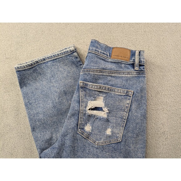 American Eagle Outfitters Denim - American Eagle Highest Rise 90s Boyfriend Distressed Jeans Blue Size 6 Regular